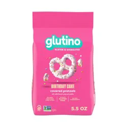 Glutino Pretzel Twists, Gluten Free, Birthday Cake