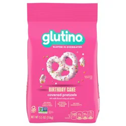 Glutino Pretzel Twists, Gluten Free, Birthday Cake