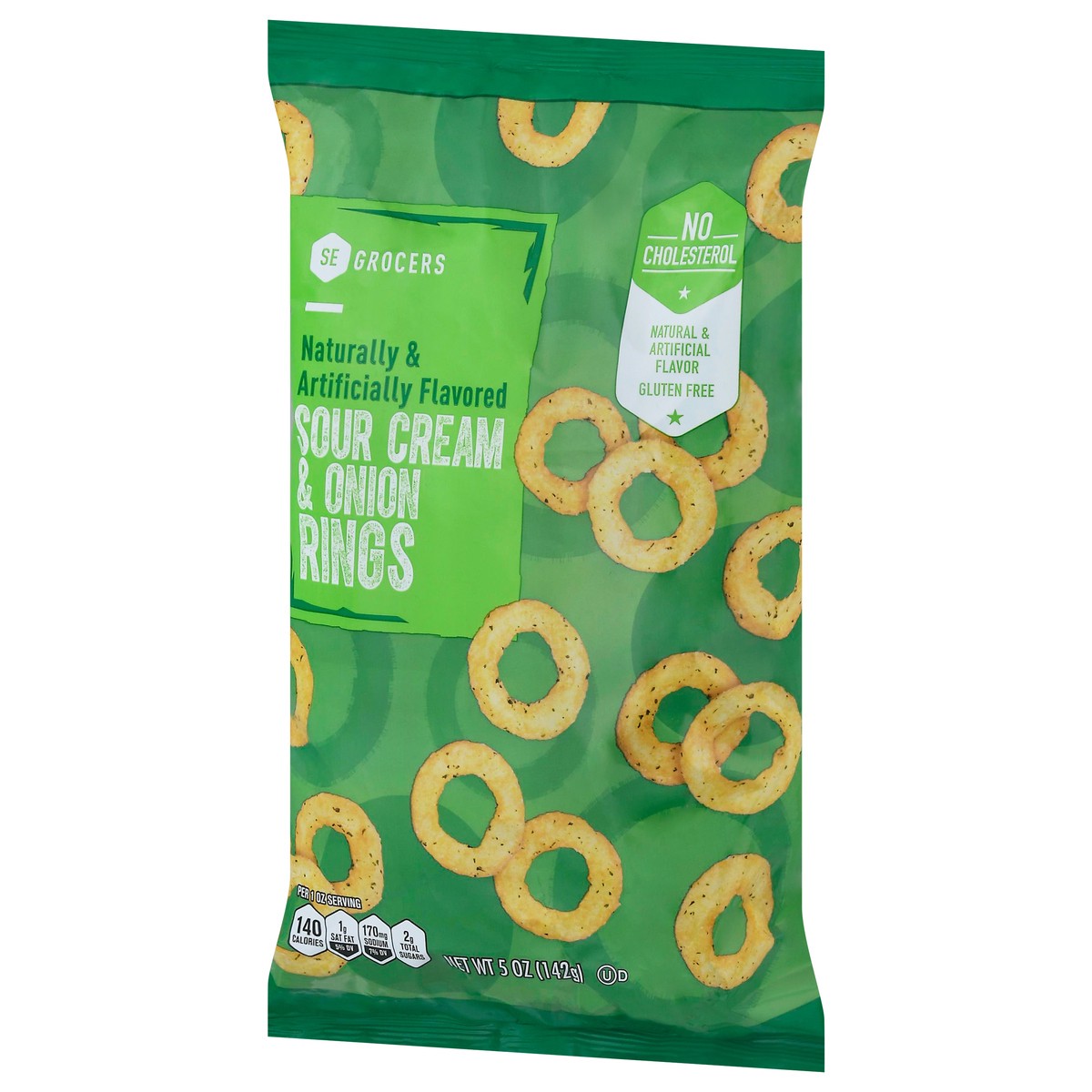 slide 4 of 9, Se Grocers Sour Crm Onion Rng, 5 oz