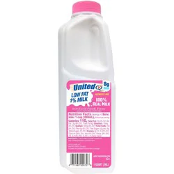 United Dairy Farmer's 1% Lowfat Milk