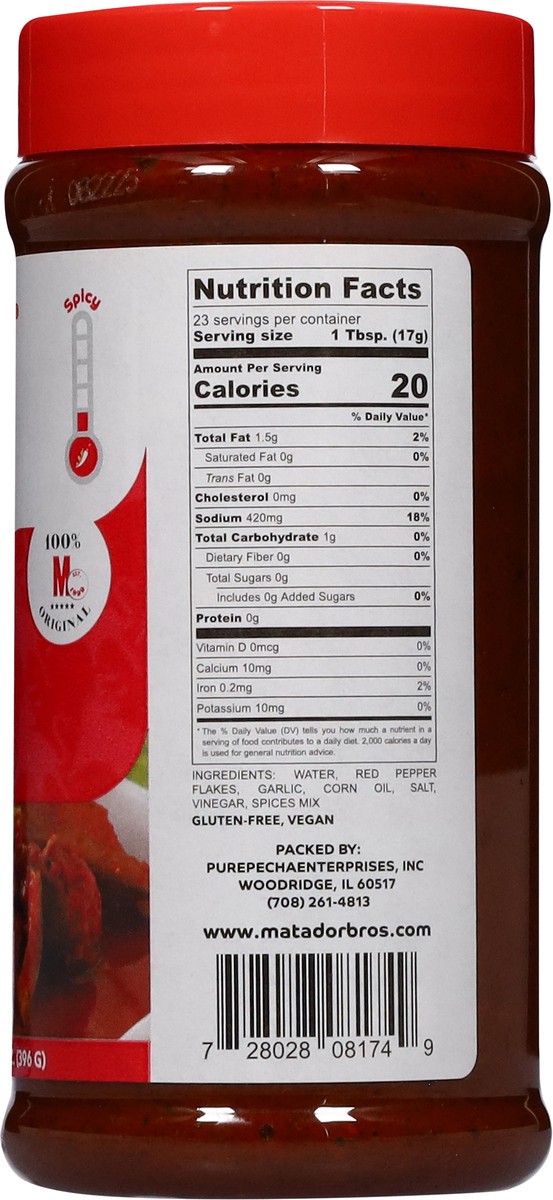 slide 8 of 13, El Matador Adobo Rub 14 oz, 14 oz