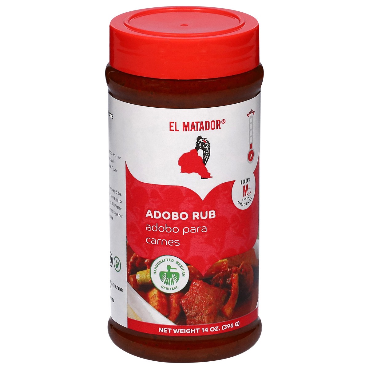 slide 3 of 13, El Matador Adobo Rub 14 oz, 14 oz