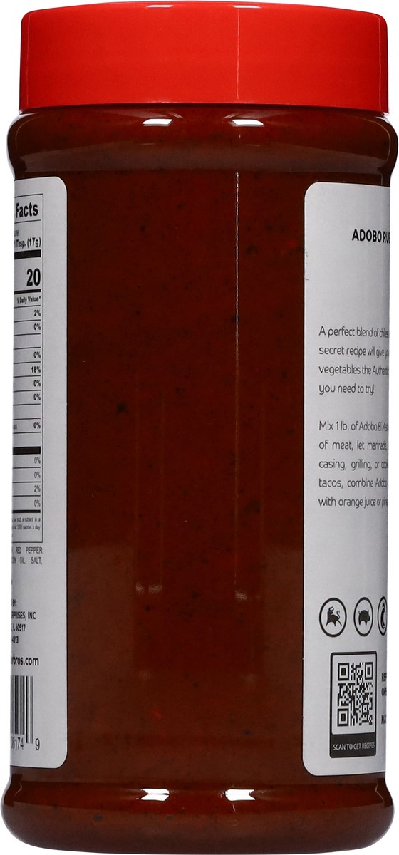 slide 13 of 13, El Matador Adobo Rub 14 oz, 14 oz