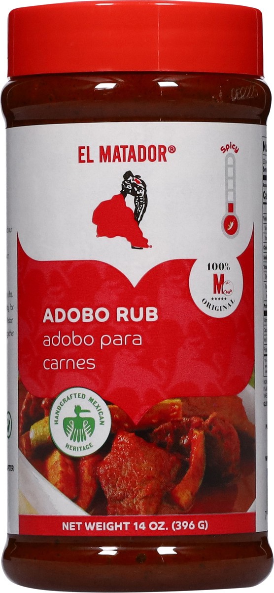 slide 2 of 13, El Matador Adobo Rub 14 oz, 14 oz