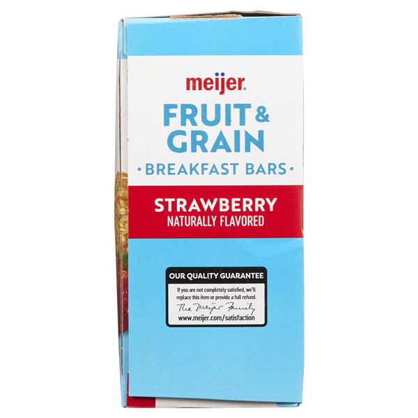 slide 12 of 29, Meijer Fruit & Grain Strawberry Breakfast Bars, 16 ct