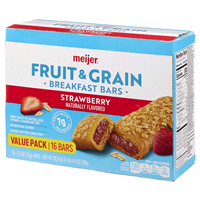 slide 7 of 29, Meijer Fruit & Grain Strawberry Breakfast Bars, 16 ct