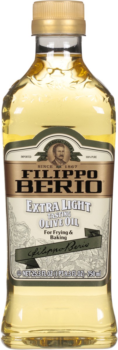 slide 6 of 9, Filippo Berio® extra light olive oil, 25.3 fl oz