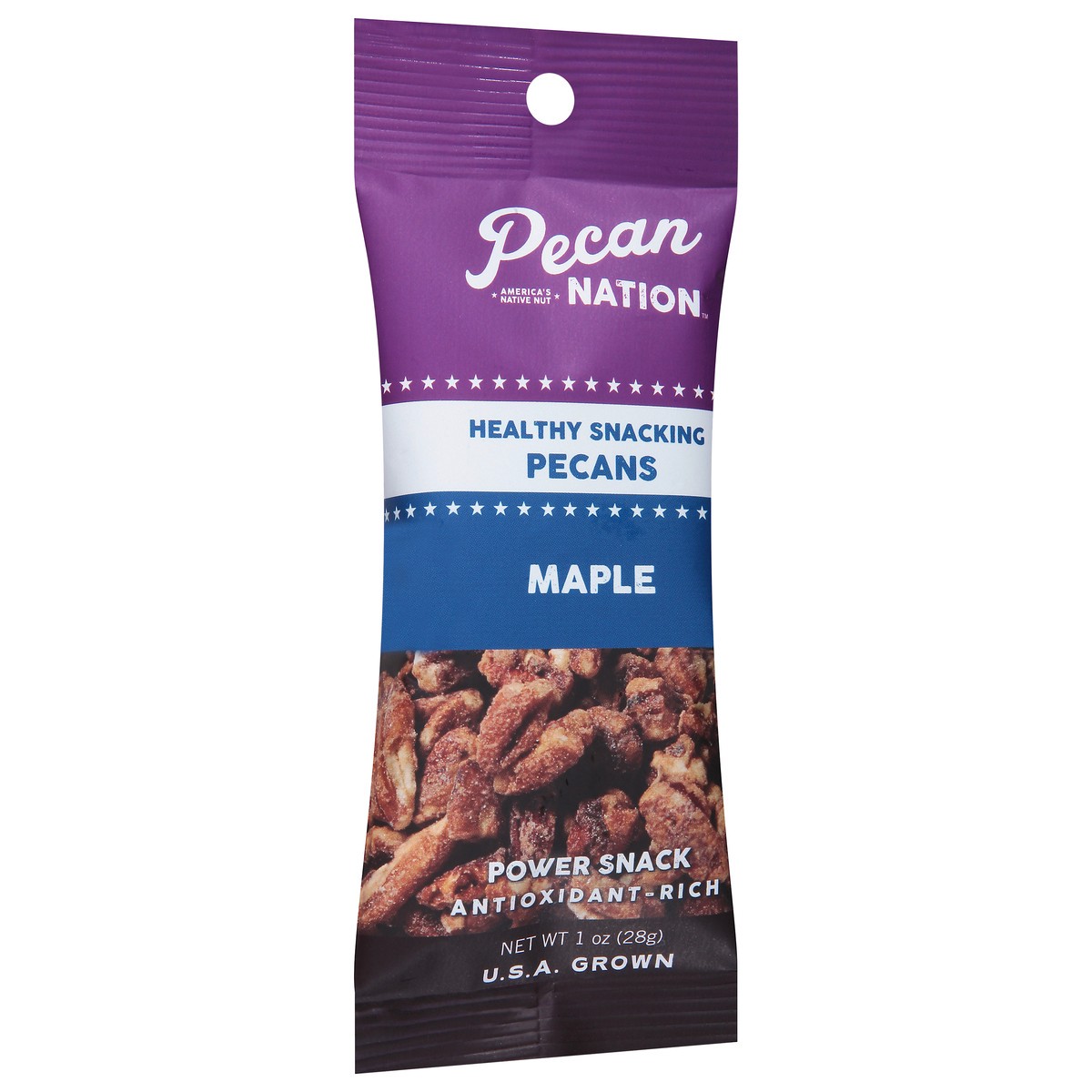 slide 8 of 9, Pecan Nation Maple Snacking Pecan Pieces, 1 oz