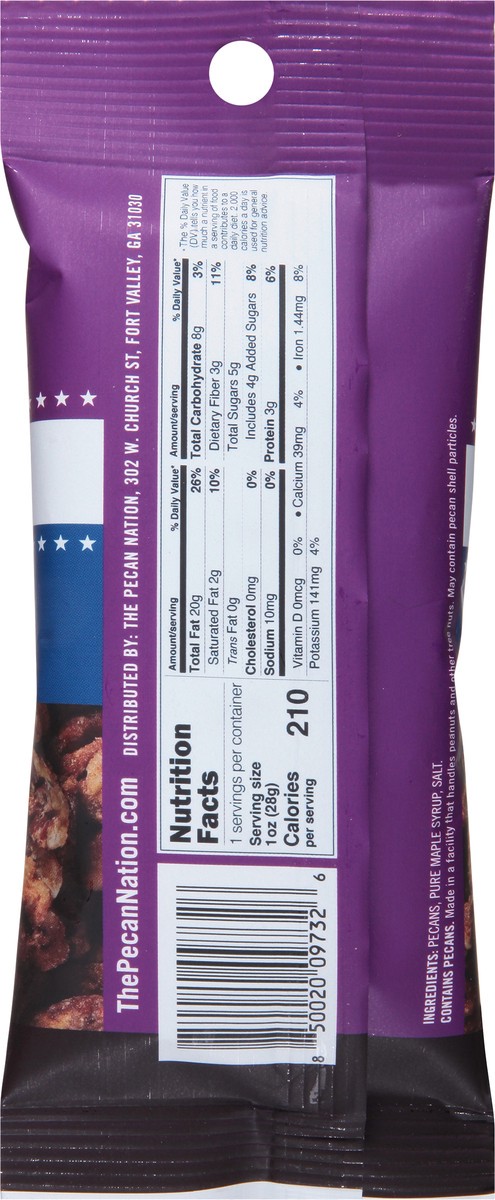 slide 7 of 9, Pecan Nation Maple Snacking Pecan Pieces, 1 oz