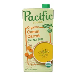 Pacific Foods Organic Cumin Carrot Oat Milk Soup, 32 oz Carton