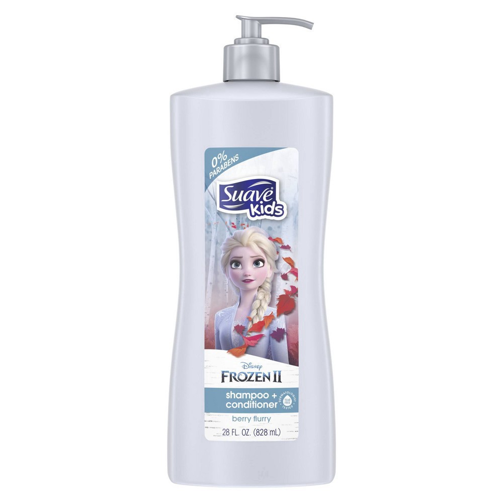 slide 5 of 9, Suave Kids Disney Frozen II Tear Free Berry Flurry Shampoo + Conditioner - 28 fl oz, 28 oz