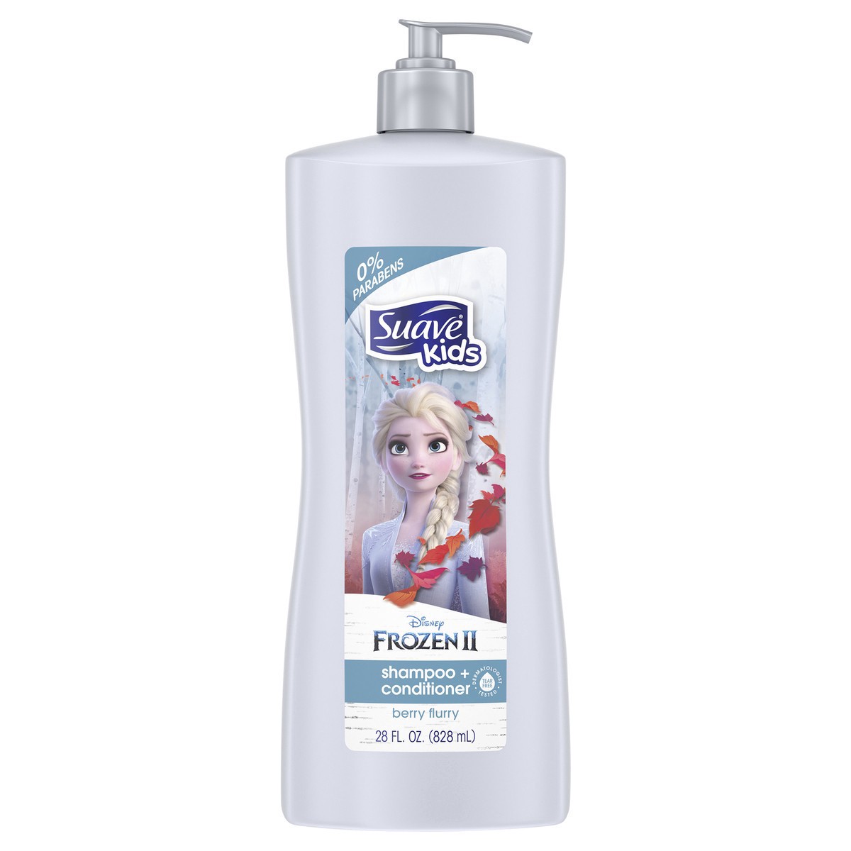 slide 1 of 9, Suave Kids Disney Frozen II Tear Free Berry Flurry Shampoo + Conditioner - 28 fl oz, 28 oz