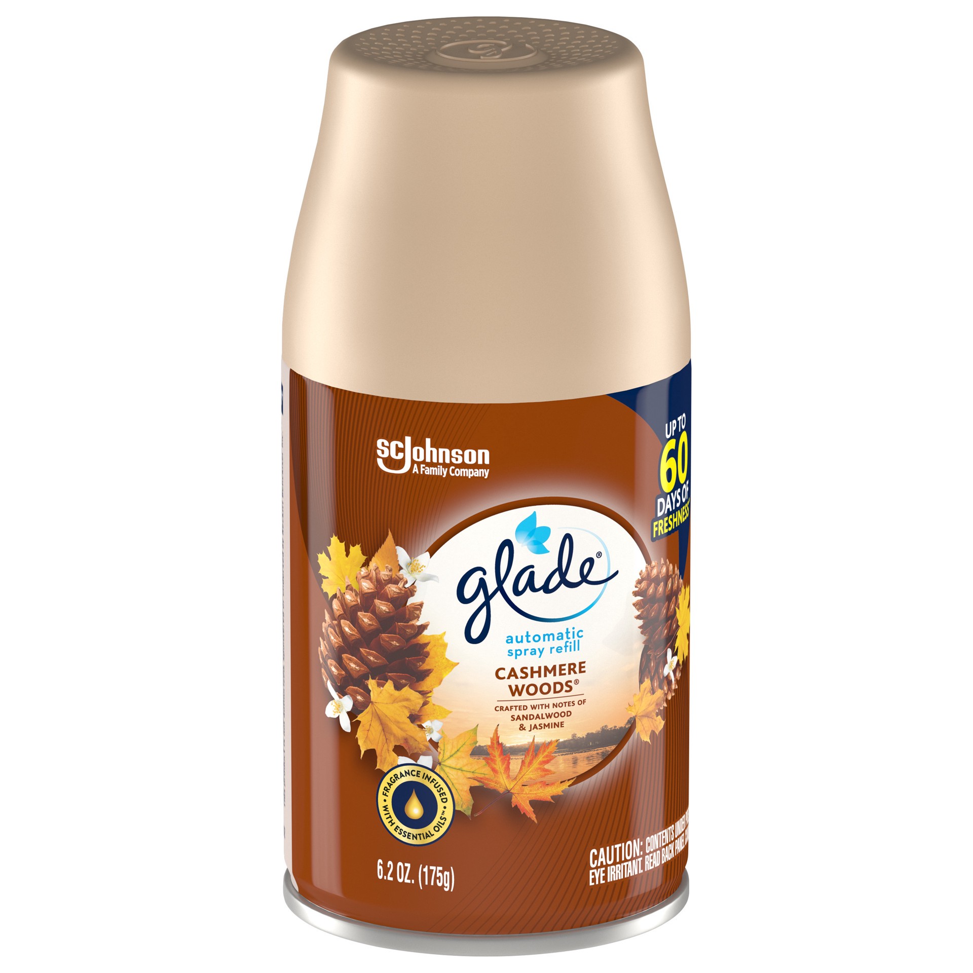 slide 2 of 5, Glade Automatic Spray Air Freshener Refill Cashmere Woods, 