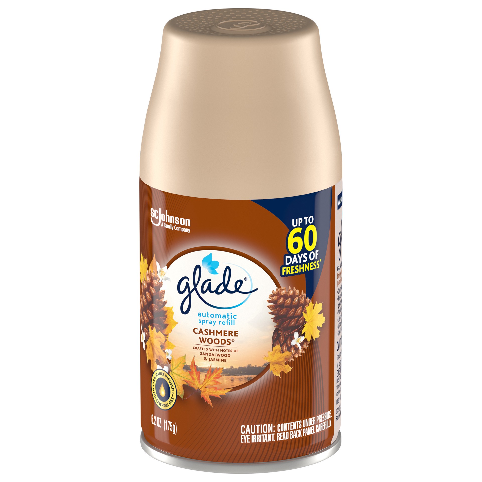 slide 3 of 5, Glade Automatic Spray Air Freshener Refill Cashmere Woods, 