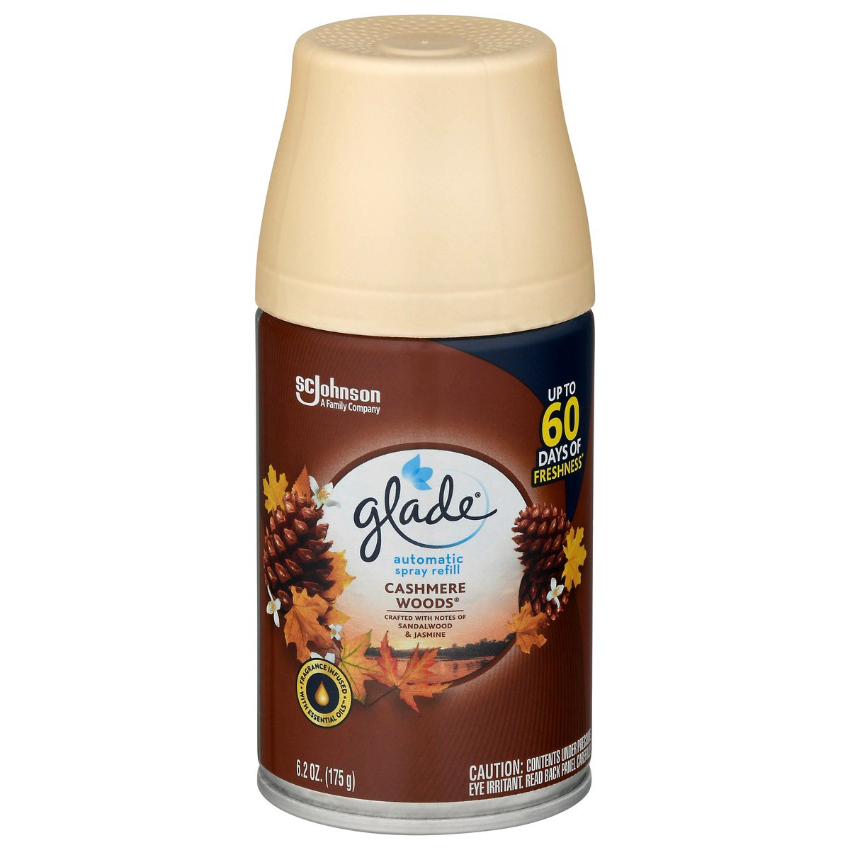 slide 1 of 5, Glade Automatic Spray Air Freshener Refill Cashmere Woods, 
