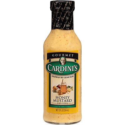 slide 1 of 1, Cardini's Honey Mustard Dressing, 12 oz