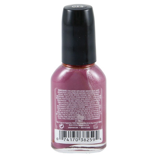 slide 4 of 9, Sally Hansen Hard As Nails Nail Color, Rockin' Hard,, 0.45 fl oz