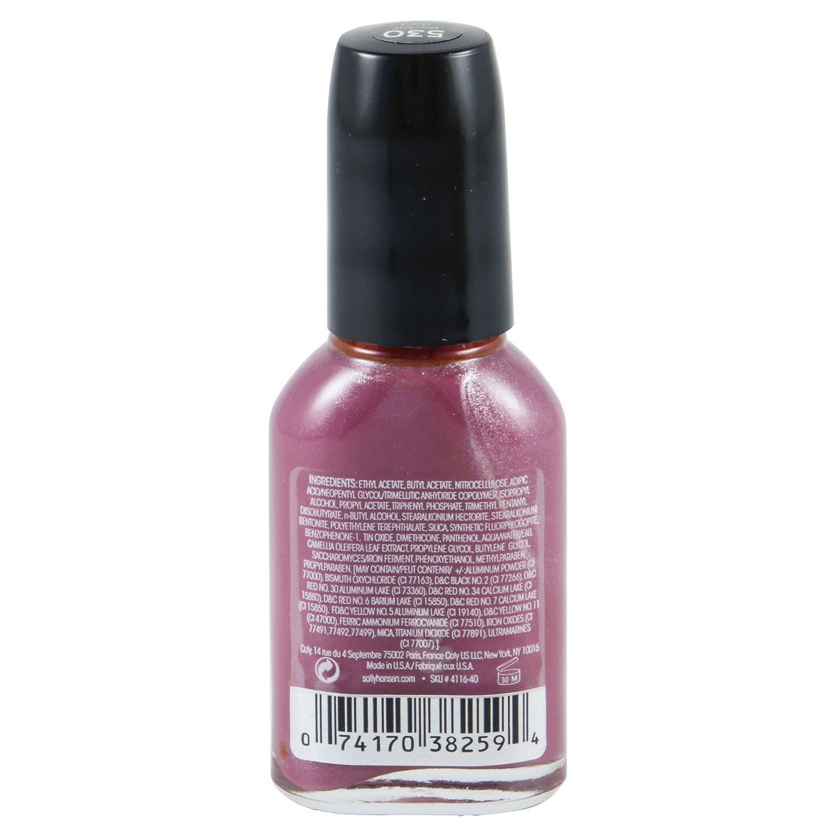 slide 8 of 9, Sally Hansen Hard As Nails Nail Color, Rockin' Hard,, 0.45 fl oz