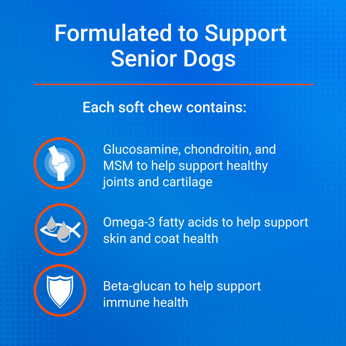 slide 6 of 8, Nutramax Pet Cosequin Csq-60ct Senior Chews, 60 ct