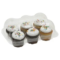 Fresh 6 ct Cupcakes - Yellow & Chocolate