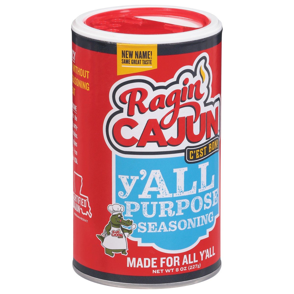 slide 2 of 9, Ragin' Cajun Fixin's Louisiana Spice All Purpose Seasoning, 8 oz