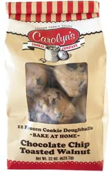 Carolyns Cookie Dough Chocolate Chip Toasted Walnut