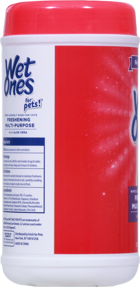 slide 5 of 9, Wet Ones Multipurpose Wipe For Cats, 50 ct