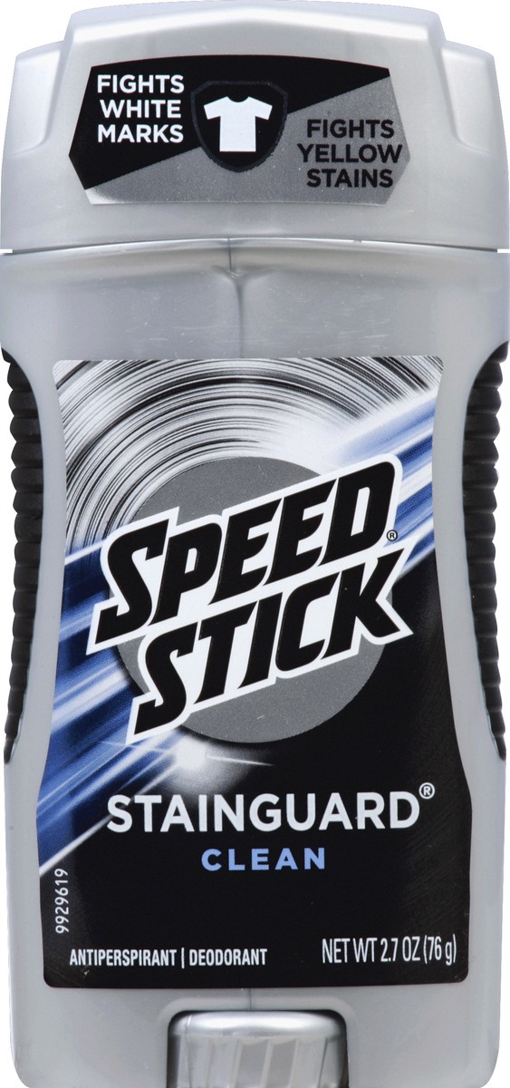 slide 2 of 2, Speedstick Speed Stick Stainguard Clean Antiperspirant Deodorant, 1 ct