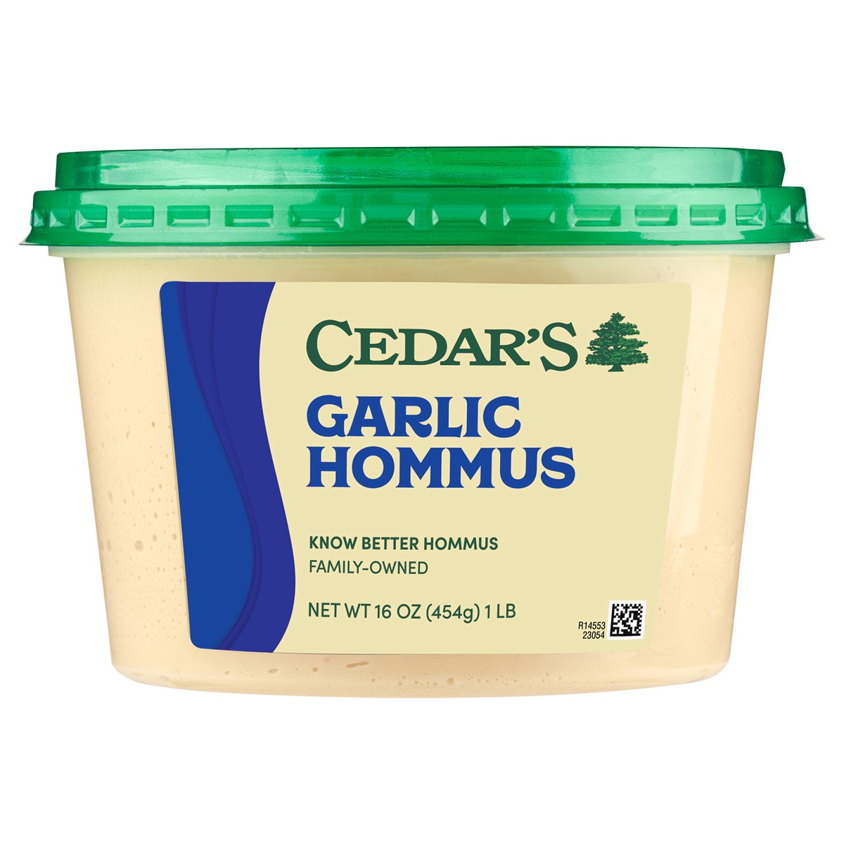 slide 1 of 7, Cedar's Garlic Lovers Hommus, 16 oz