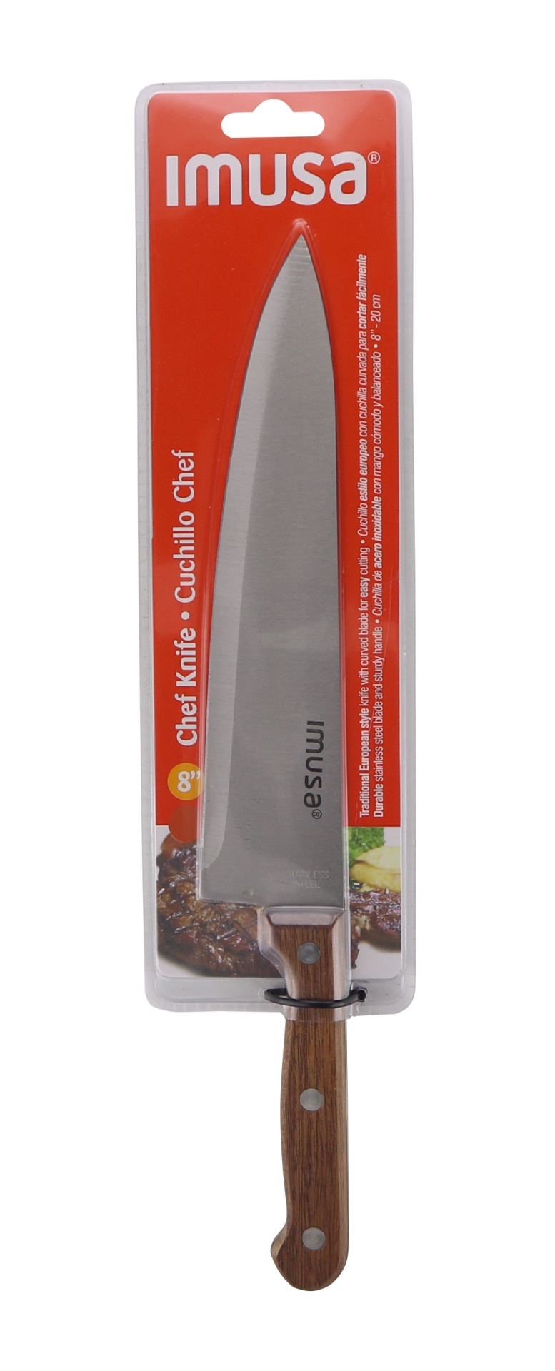 slide 1 of 1, IMUSA Chef Knife, 1 ct