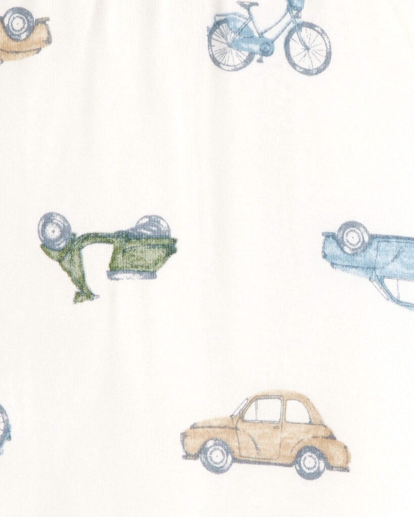 slide 3 of 5, Carter's Baby 2-Pack PurelySoft Pants Blue/Ivory PRE, 1 ct