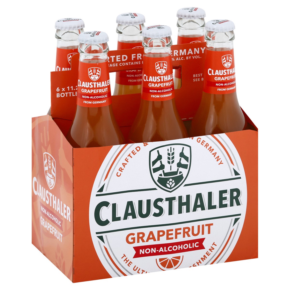 slide 4 of 9, Clausthaler Grapefruit Na - 6 ct; 12 fl oz, 6 ct; 12 fl oz