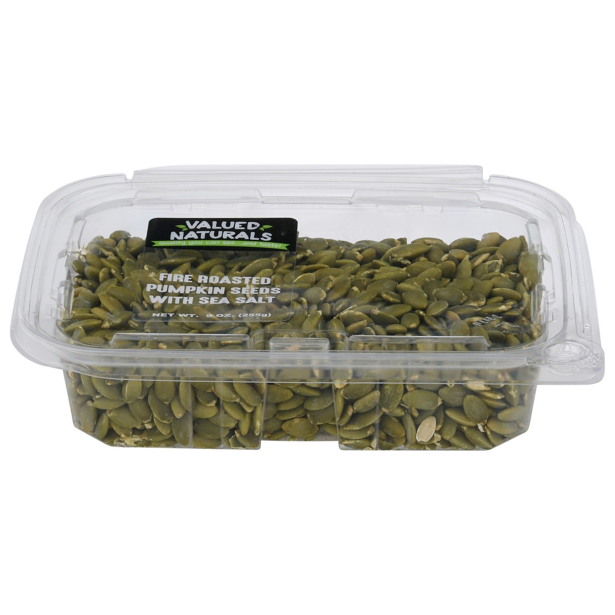 slide 1 of 13, Valued Naturals Tub Pumpkin Fire-Roa, 9 oz