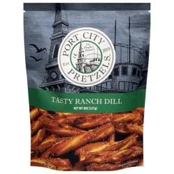 Port City Pretzels Tasty Ranch Dill Pretzels 8 oz