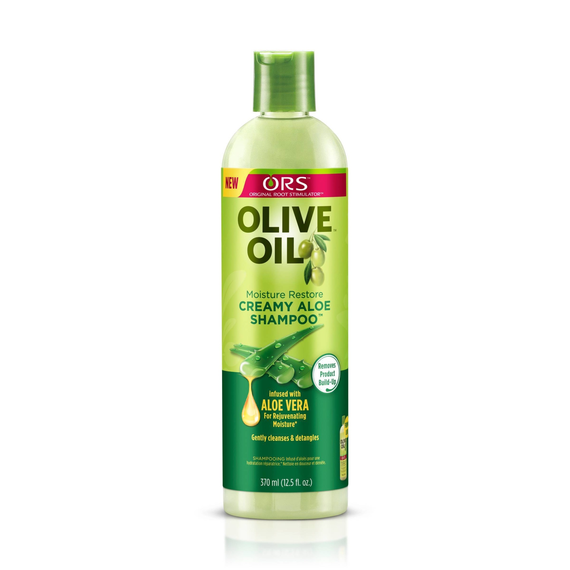 slide 1 of 4, ORS Olive Oil Creamy Aloe Shampoo, 12.5 fl oz