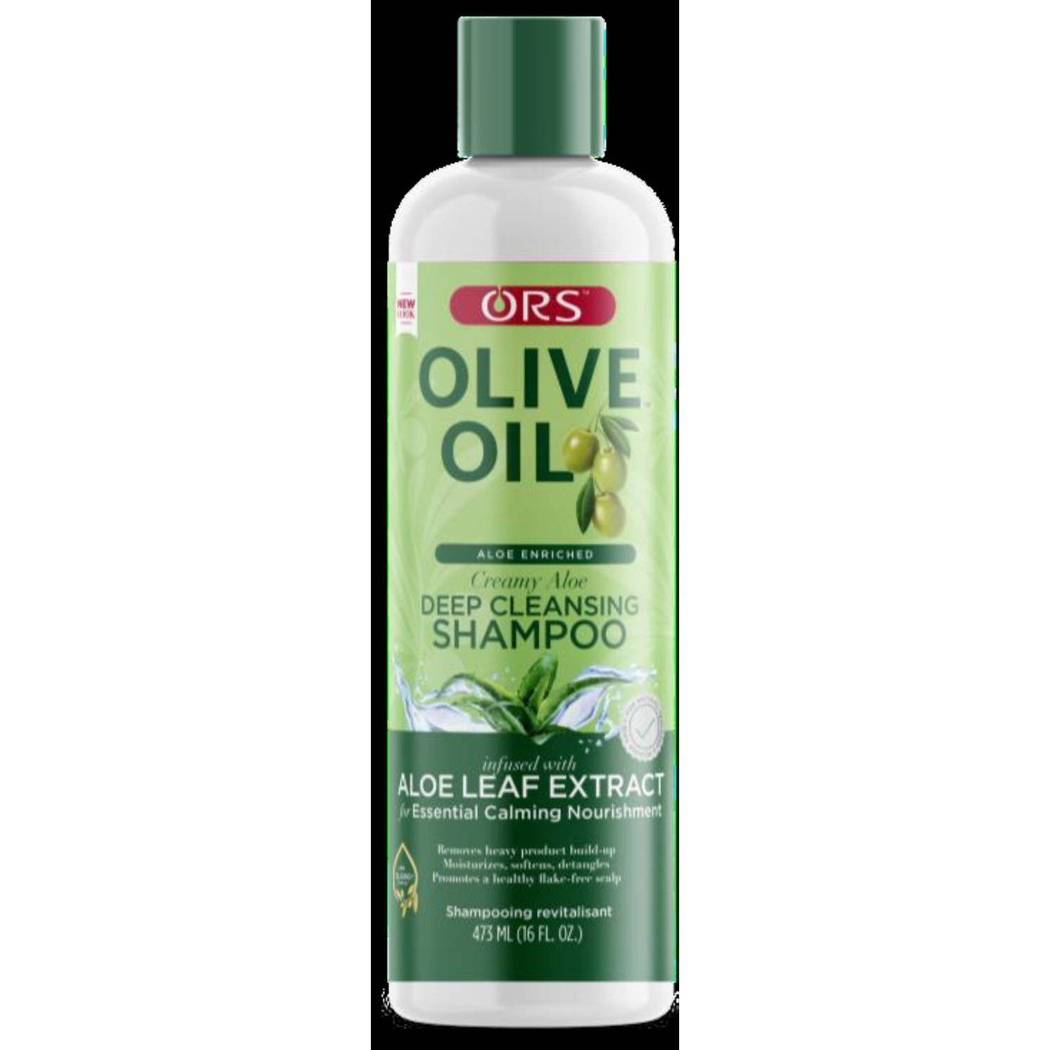 slide 1 of 5, ORS Olive Oil Creamy Aloe Shampoo, 12.5 fl oz