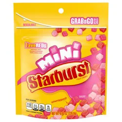 STARBURST FaveREDS Minis Fruit Chews Candy Bag, 8 ounce