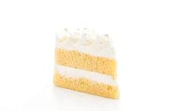 White Cake Slice