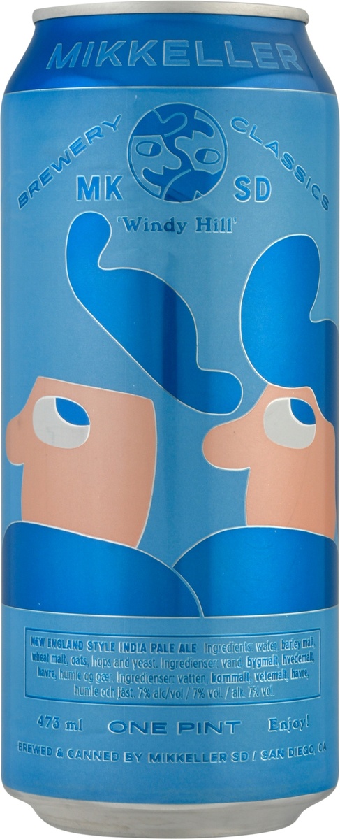 slide 8 of 10, Mikkeller Brewing Windy Hill Ne Style Ipa In Cans, 4 ct; 16 fl oz