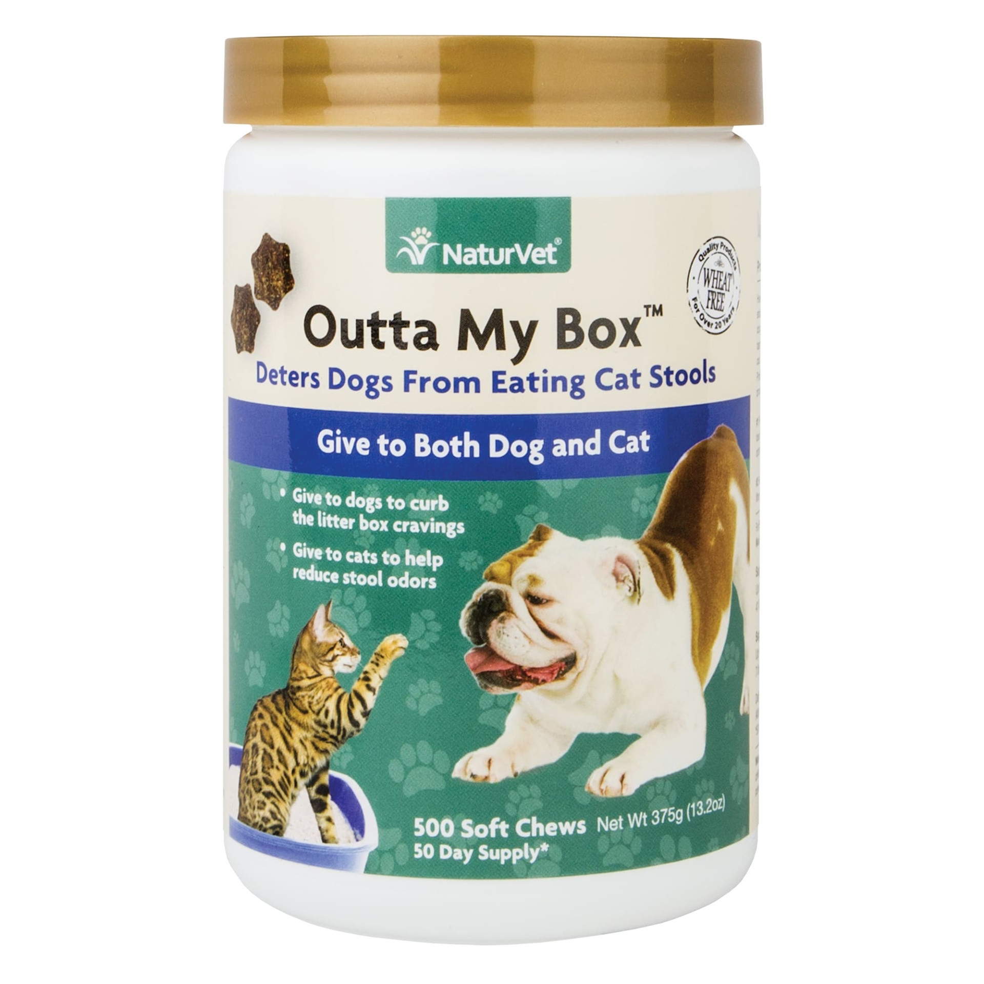 slide 1 of 1, NaturVet Outta My Box, 500 ct; 1 lb