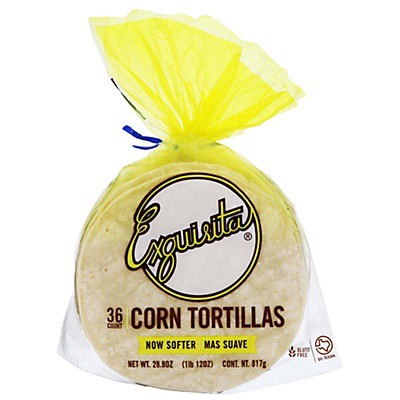 slide 1 of 1, Exquisita White Corn Tortillas, 36 ct