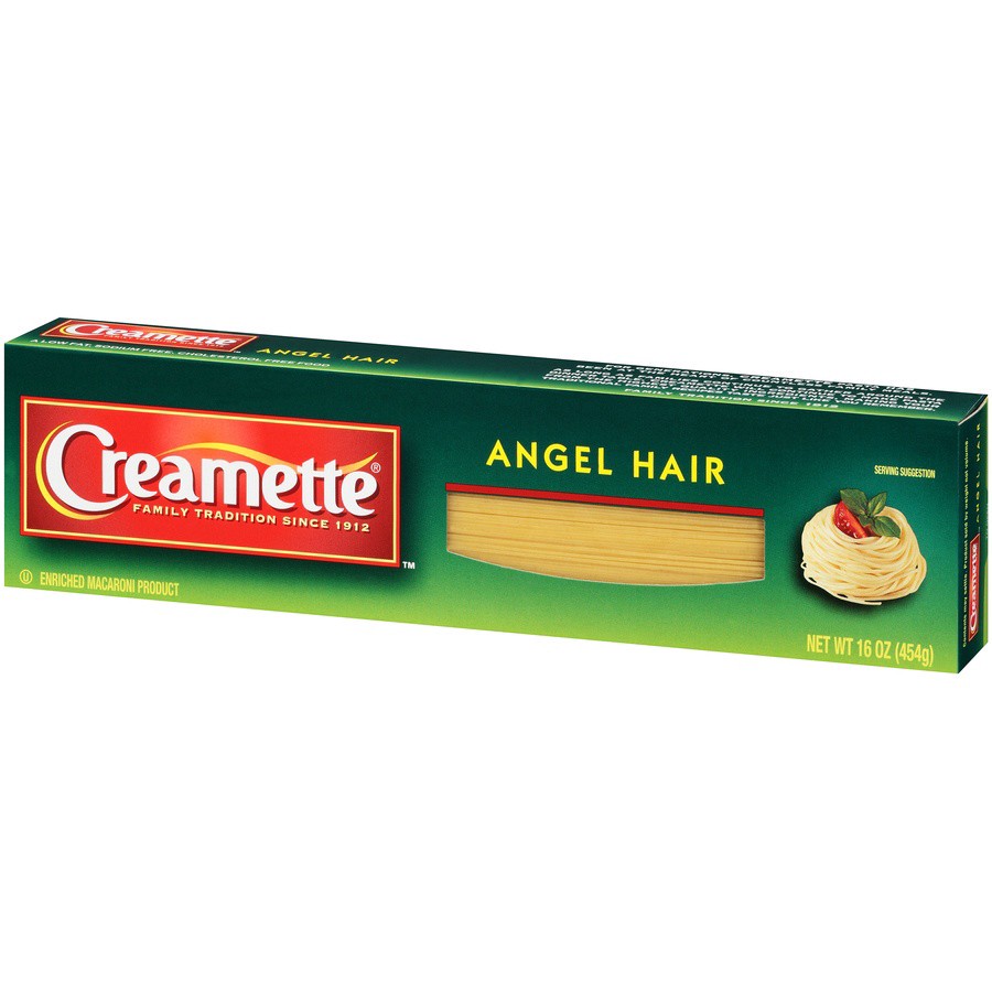 slide 3 of 8, Creamette Angle Hair 1 lb, 1 lb