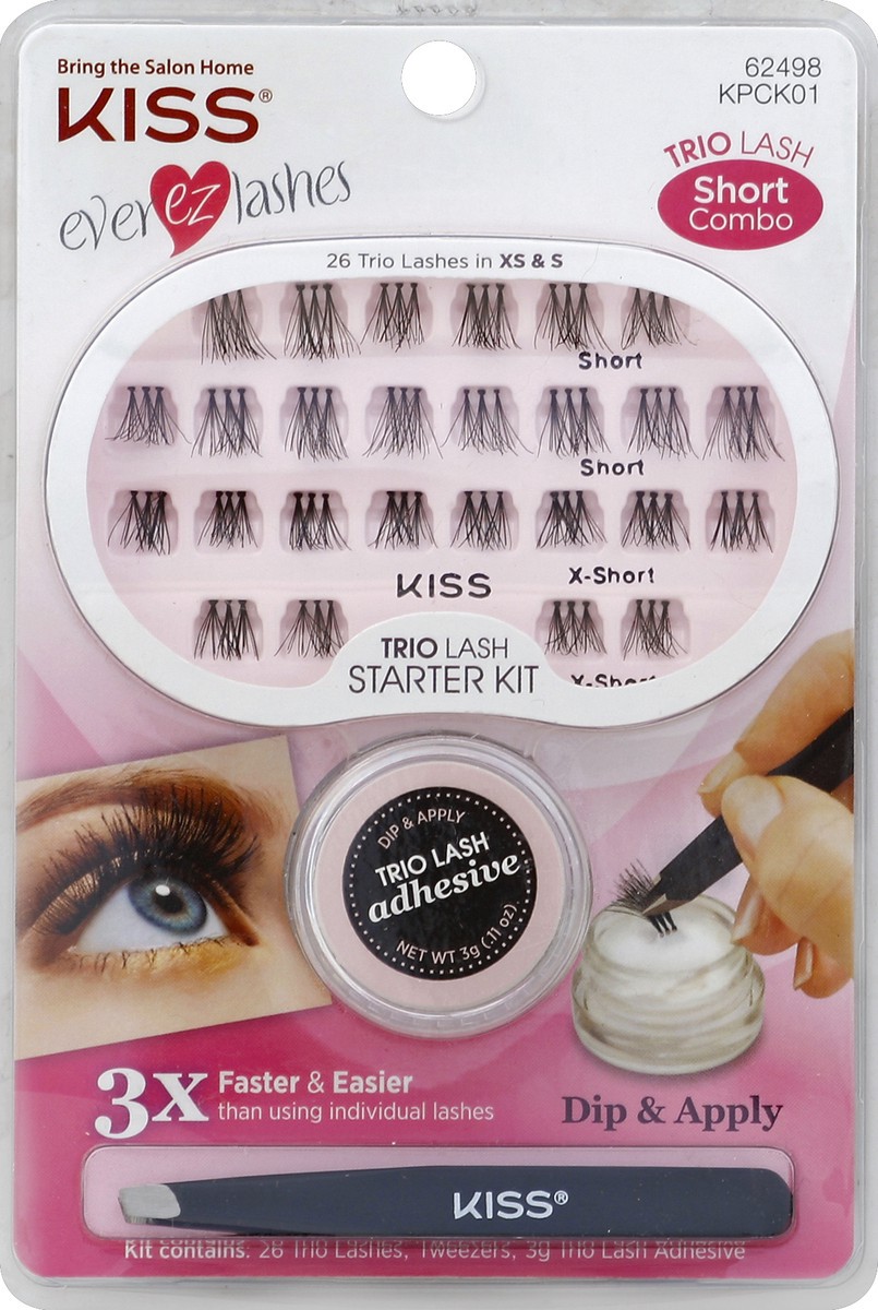 slide 1 of 3, Kiss Lash Starter Kit 1 ea, 1 ct