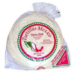 Tortillas Mexico Tortillas Flour Pack 12 Count - 24 Oz