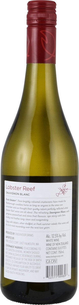 slide 8 of 11, Lobster Reef Marlborough Sauvignon Blanc 750 ml, 750 ml