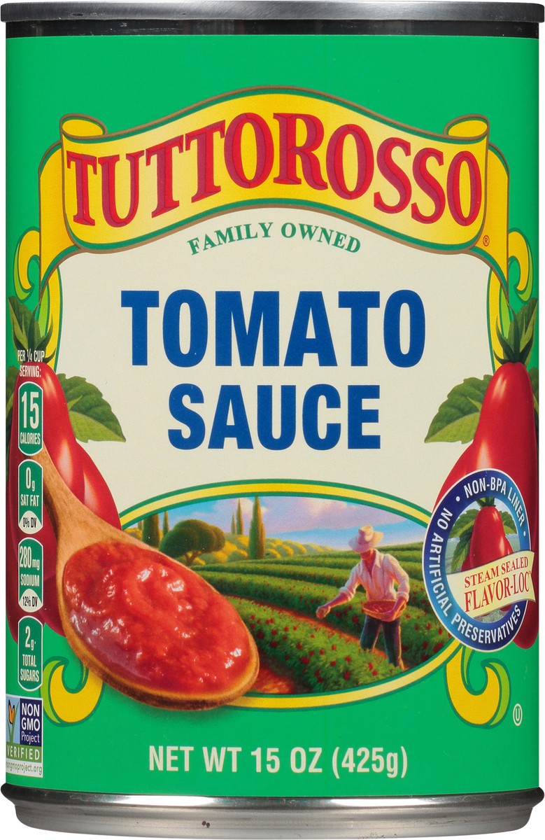 slide 10 of 12, Tuttorosso Tomato Sauce, 15 oz