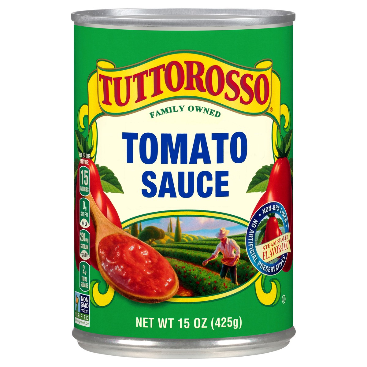 slide 3 of 12, Tuttorosso Tomato Sauce, 15 oz