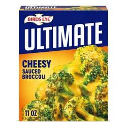 Birds Eye Ultimate Cheesy Sauced Broccoli, Frozen Sides, 11 oz. Bag