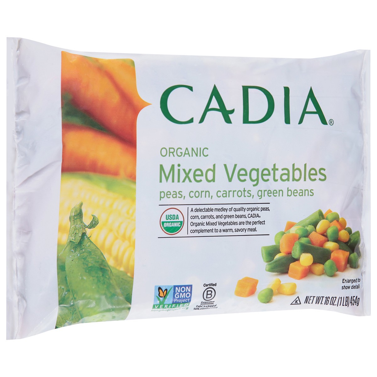 slide 8 of 13, Cadia Organic Mixed Vegetables 16 oz, 16 oz