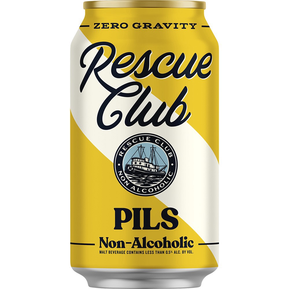 slide 1 of 1, Zero Gravity Rescue Club Na Pils, 6 ct; 12 oz